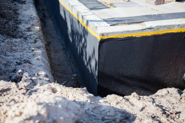 Professional Exterior Waterproofing technician working in Saint Francis, MN